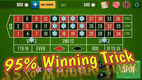 tricks to win roulette casino|How to win roulette every time (Easy steps, High RTP strategy).